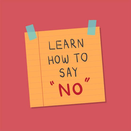 Learning to Say No